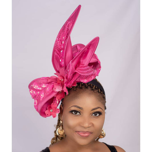 Hot Pink Kentucky Derby Fascinator