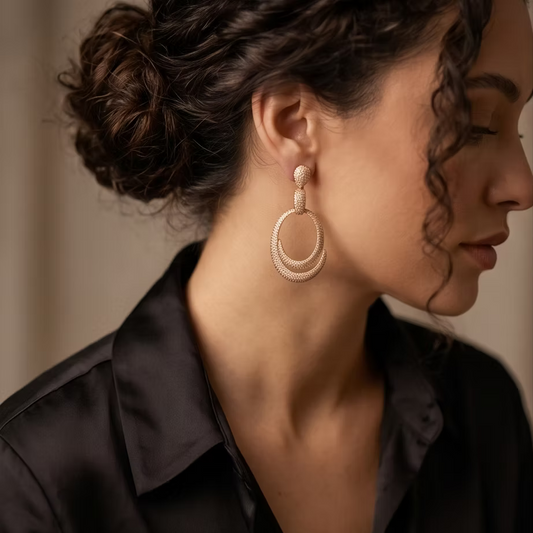 Elegant Teardrop Statement Earrings