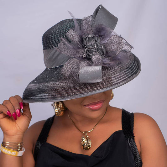 Big Wedding hat Church hat Race hat Derby fascinator
