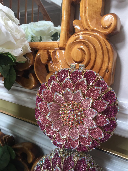 Floral leaves purse