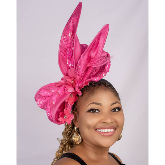 Hot Pink Kentucky Derby Fascinator
