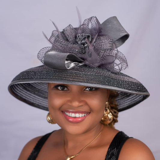 Big Wedding hat Church hat Race hat Derby fascinator