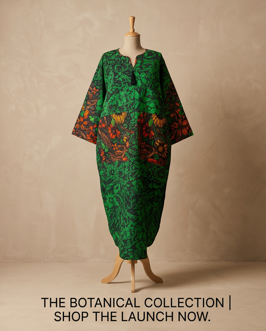African Ankara Print Kaftan