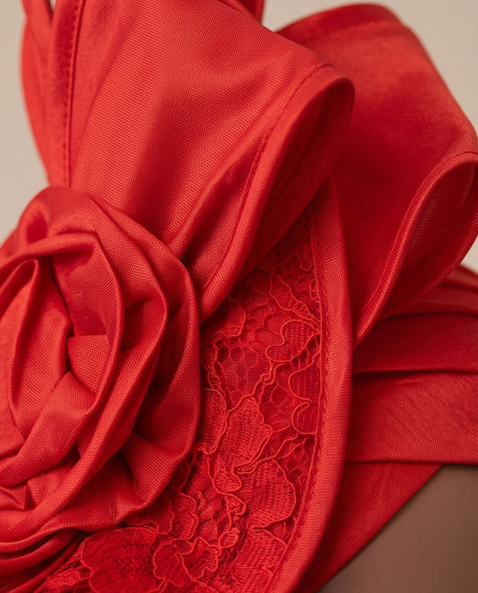 Red Unique Turban