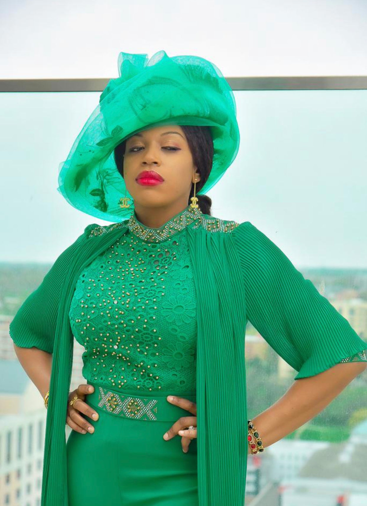 Green formal jumpsuit , Wedding Guest Jumpsuit Women Jumpsuit