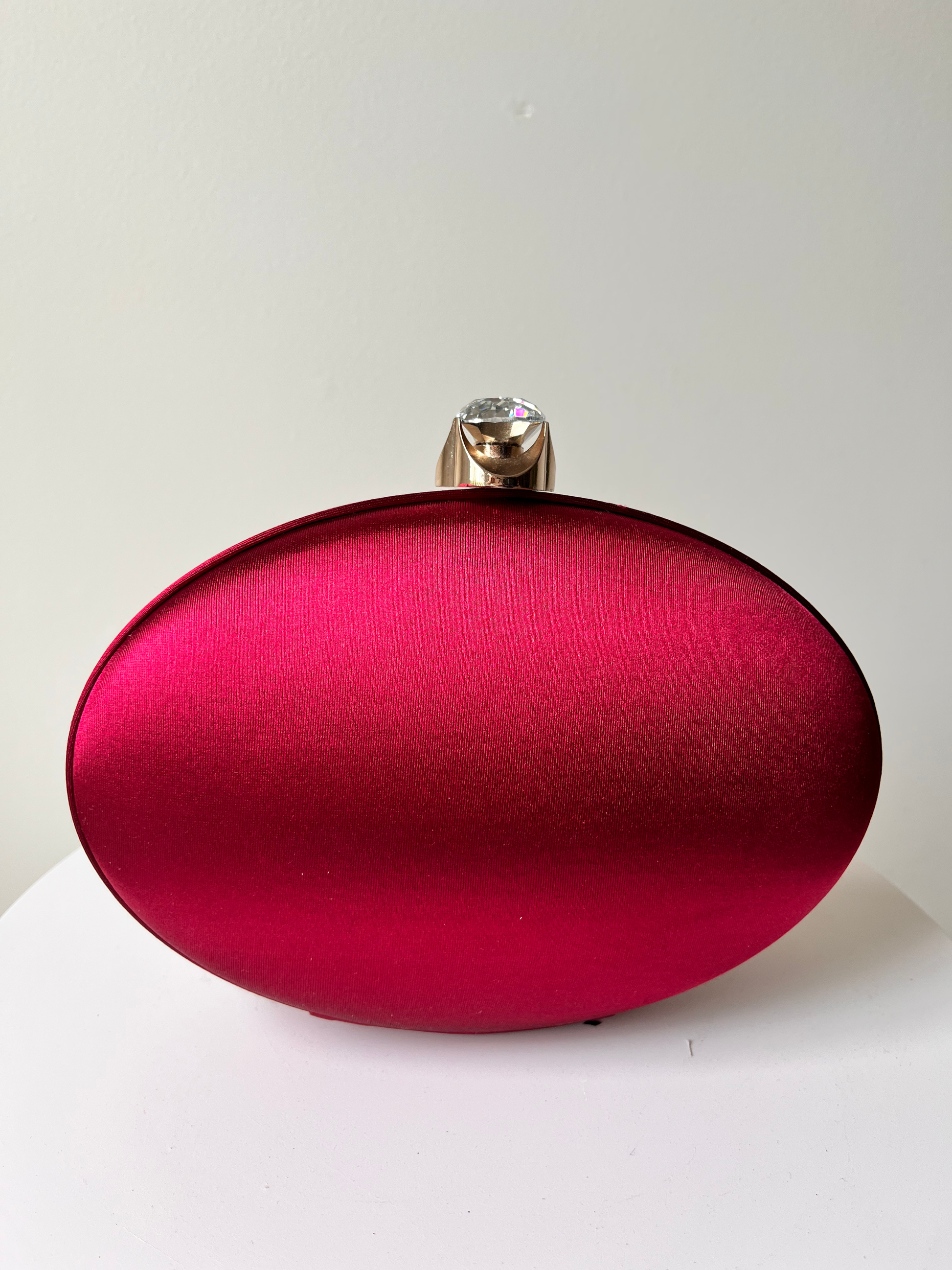 Peacock Diamante evening purse