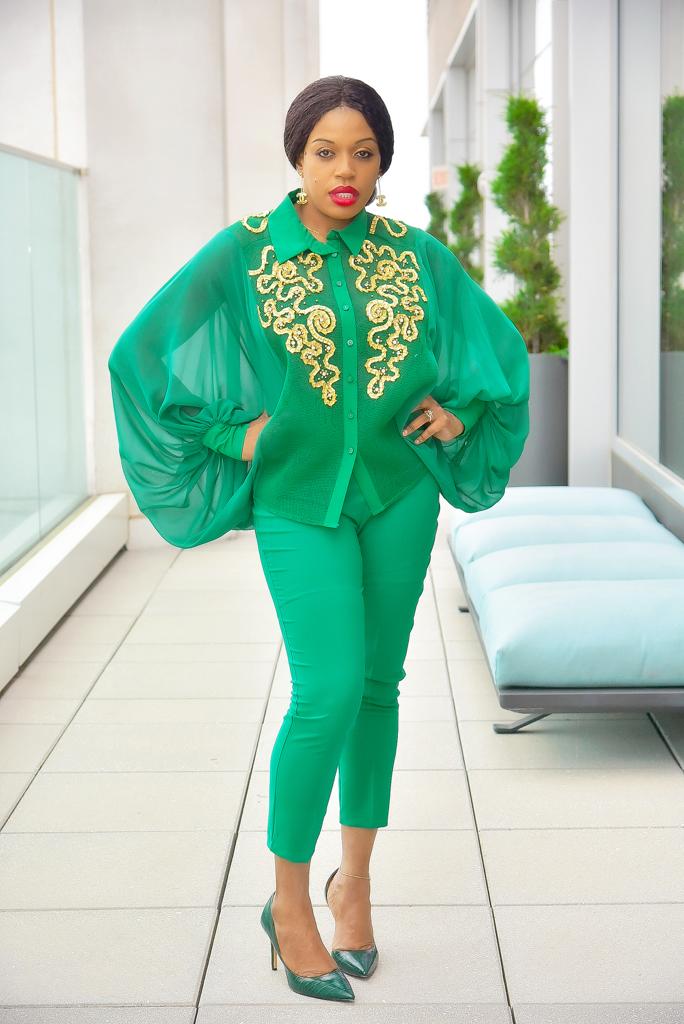 Embroidered Evening Pantsuit  Party pantsuit Wedding Pantsuit