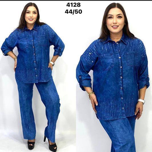 Elegant pant and top Jeans Sets .