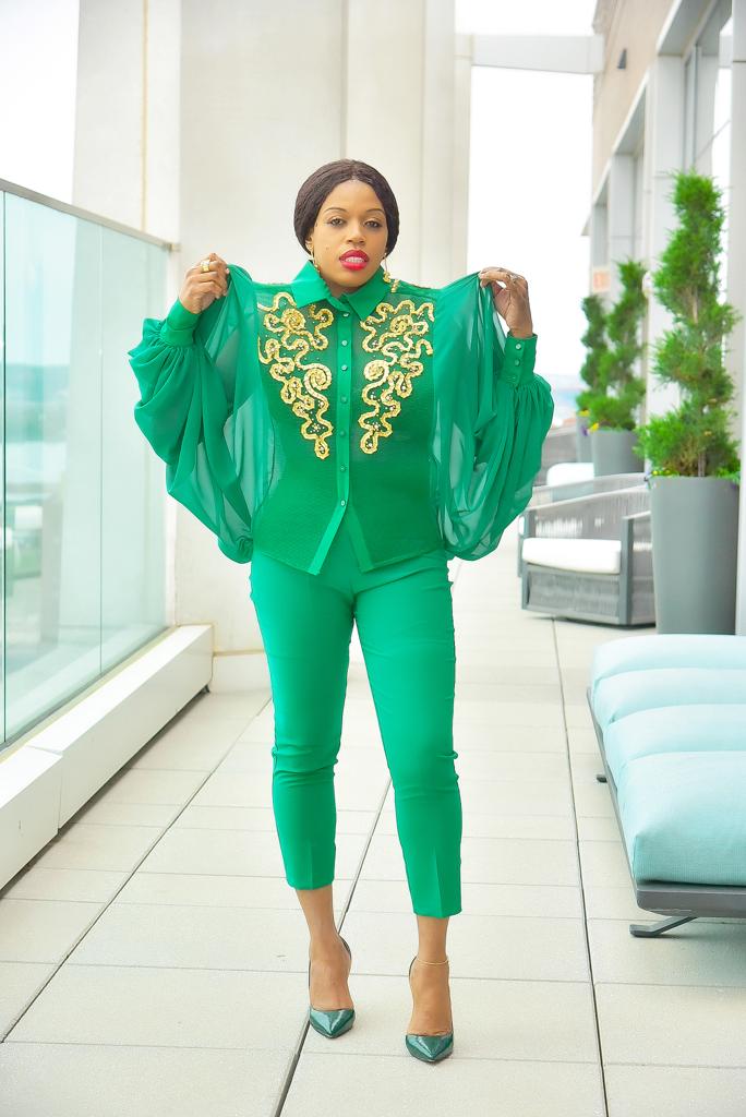 Embroidered Evening Pantsuit  Party pantsuit Wedding Pantsuit