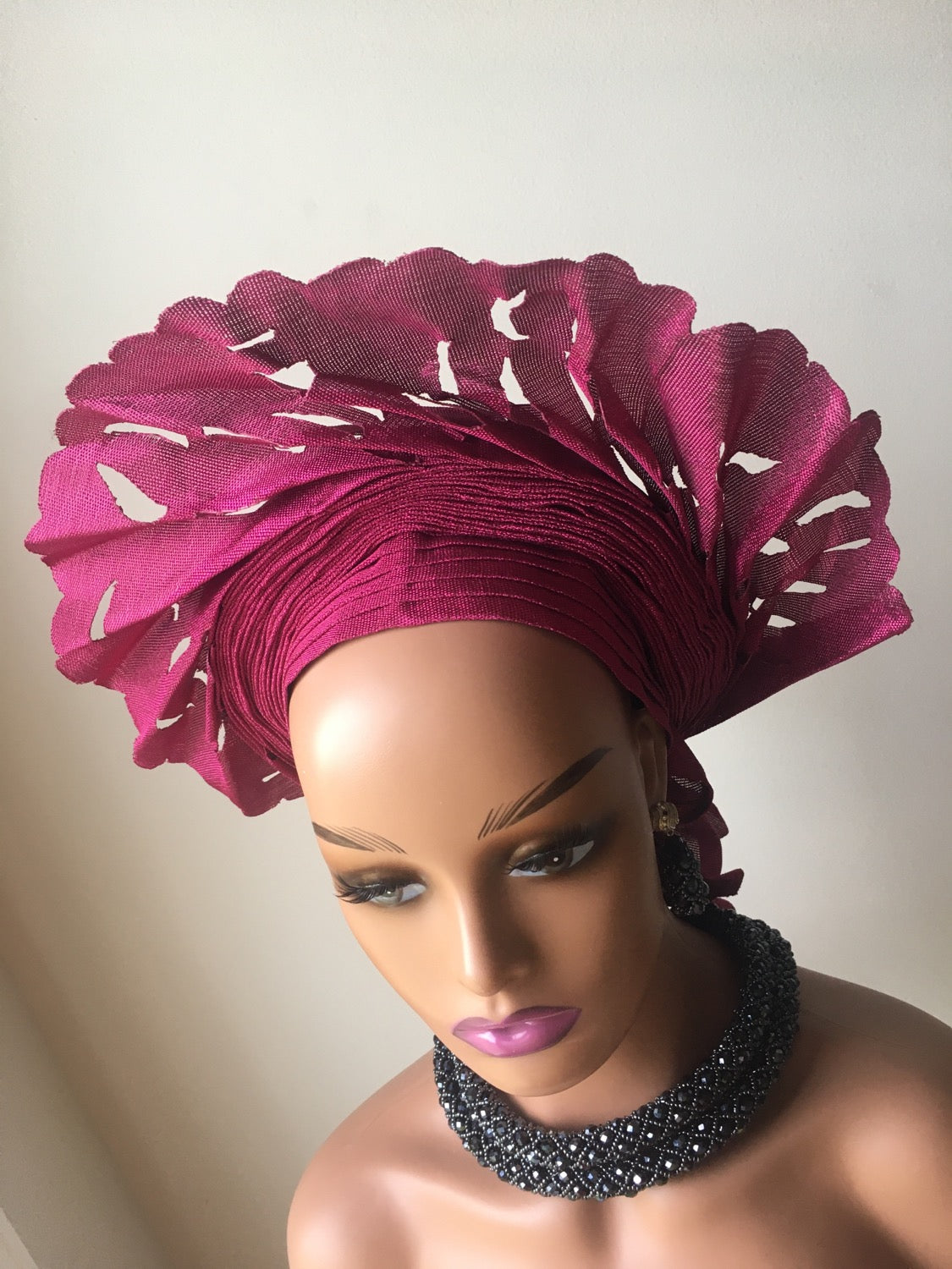Nigeria Aso oke  Gele /   Auto Gele / pre tie auto gele