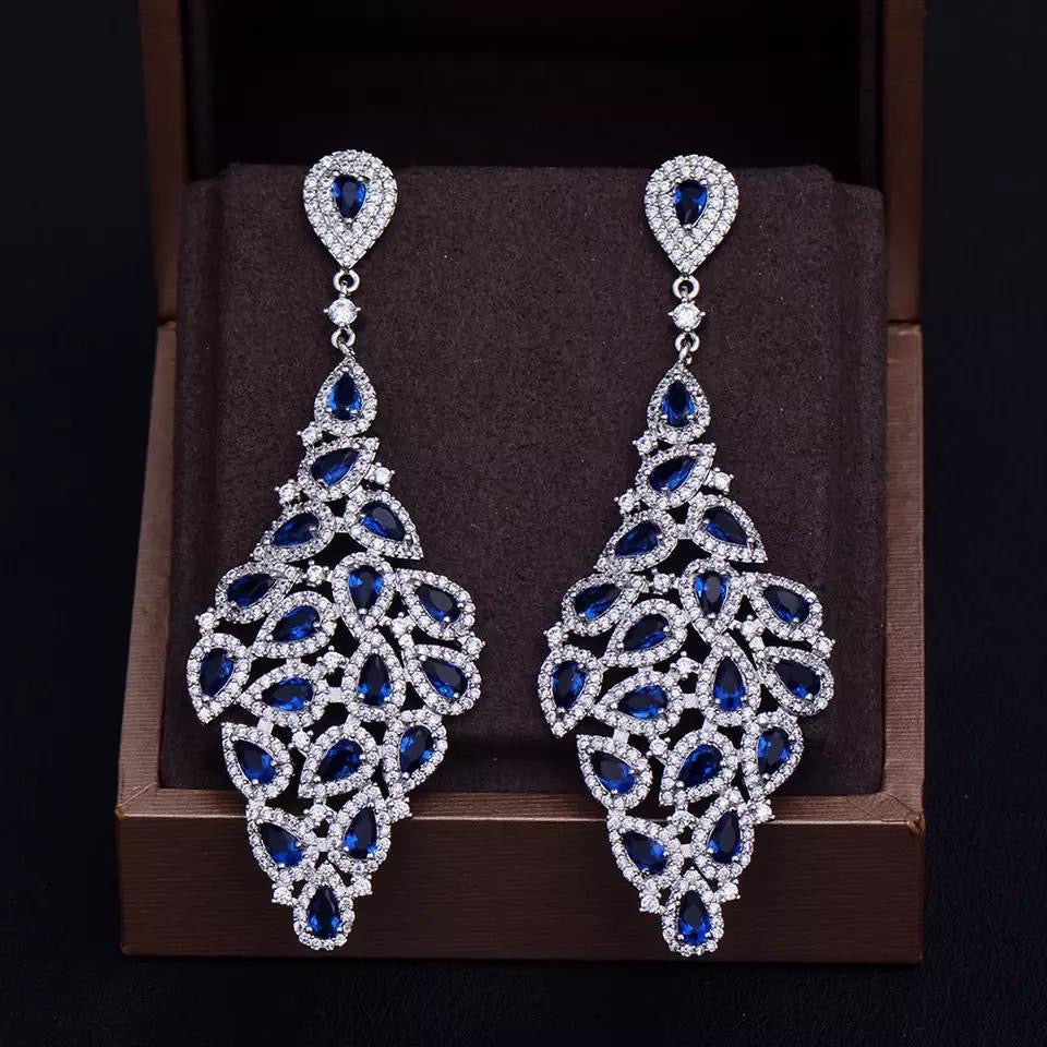 Big  Pear Cut Earring
