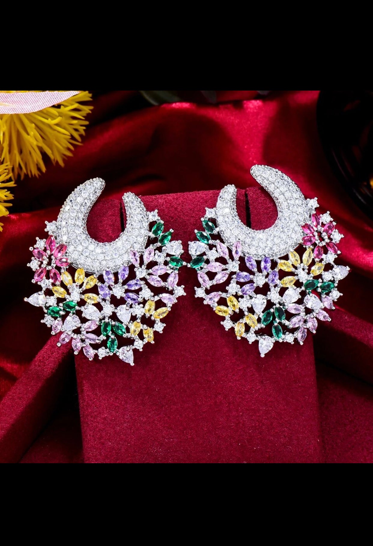 Flower Petal Earrings