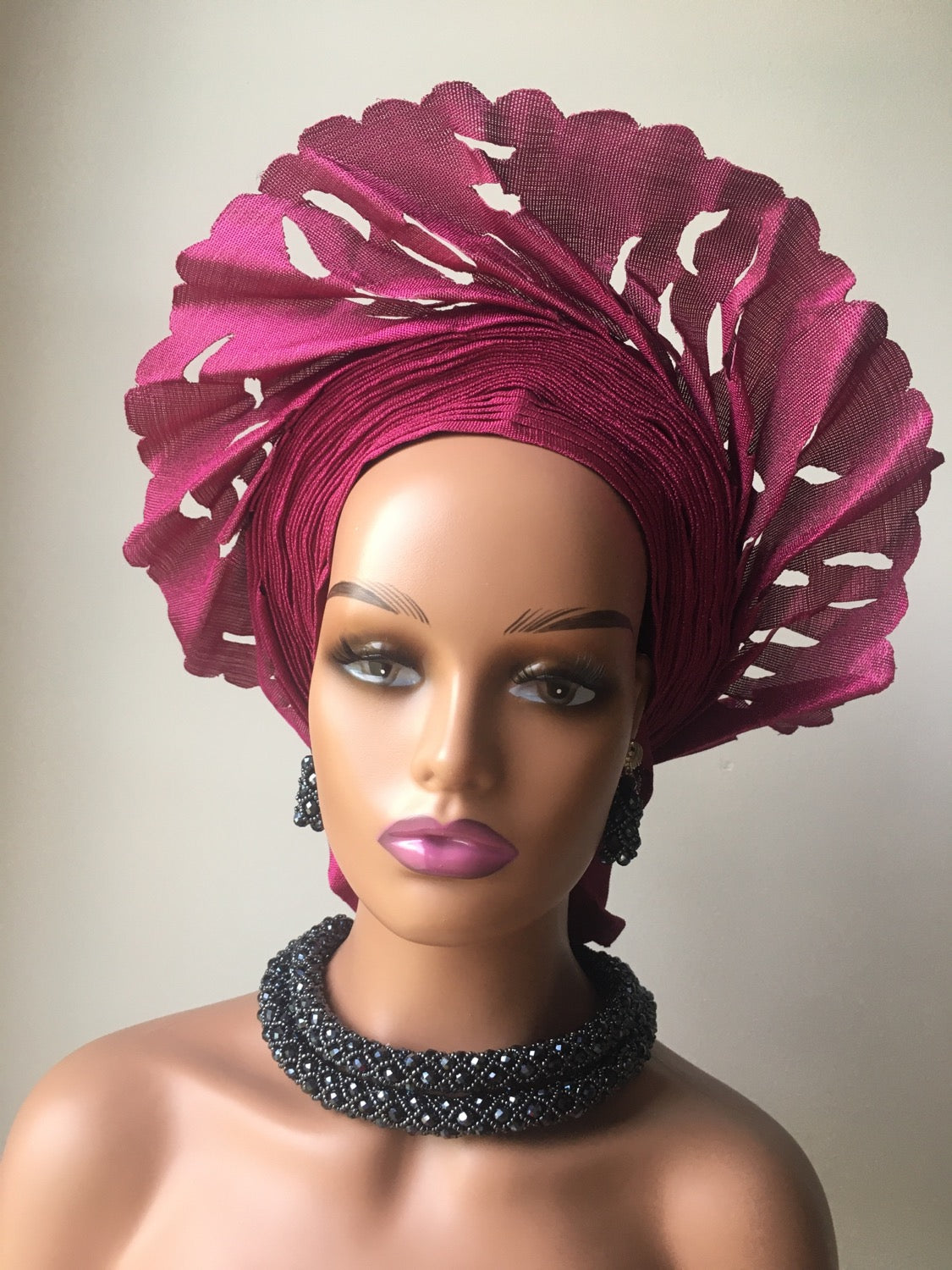 Nigeria Aso oke  Gele /   Auto Gele / pre tie auto gele