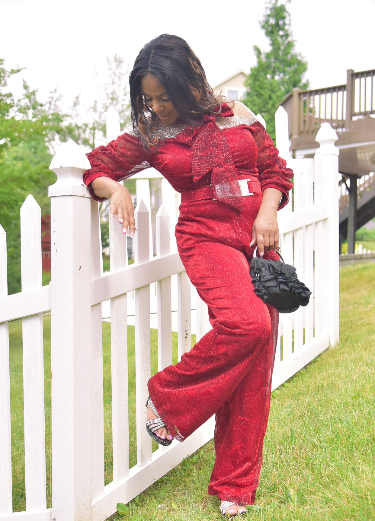 Red Women’s jumpsuit