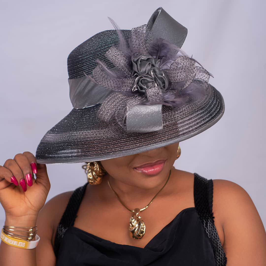 Big Wedding hat Church hat Race hat Derby fascinator