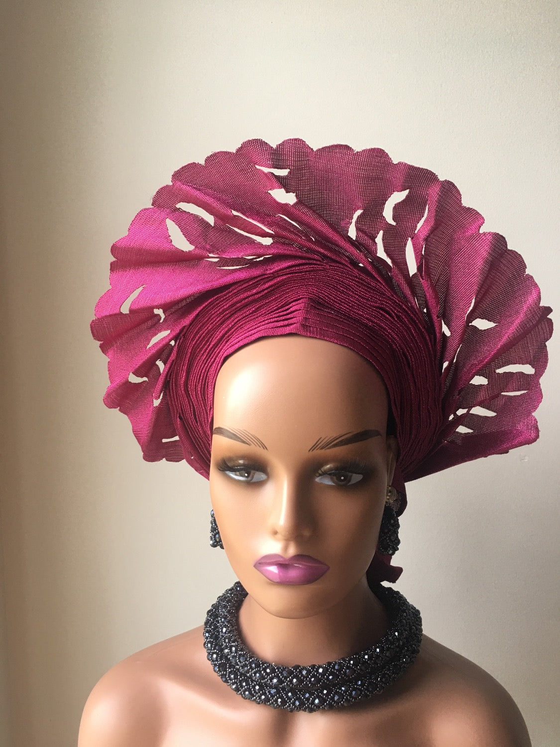 Nigeria Aso oke  Gele /   Auto Gele / pre tie auto gele