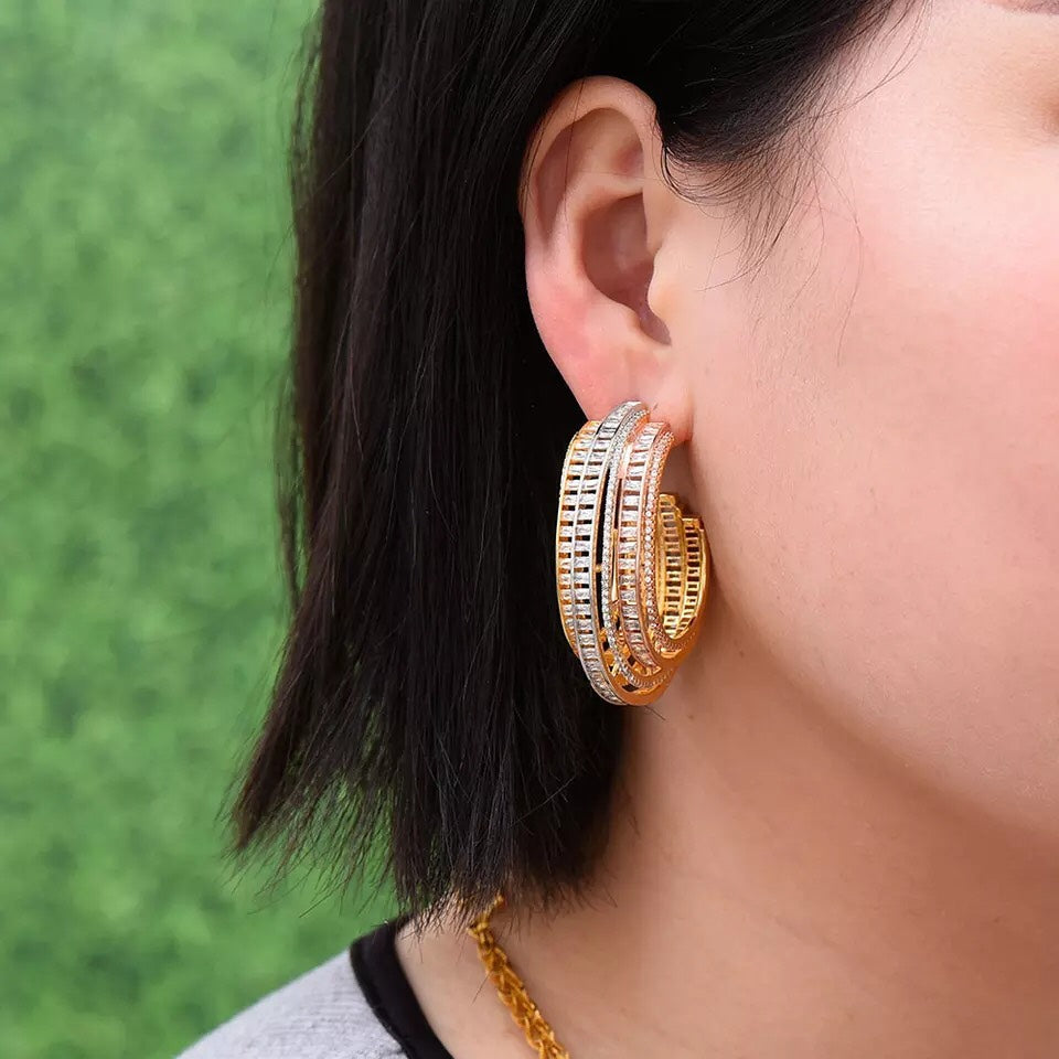 Gold Hoop Earrings