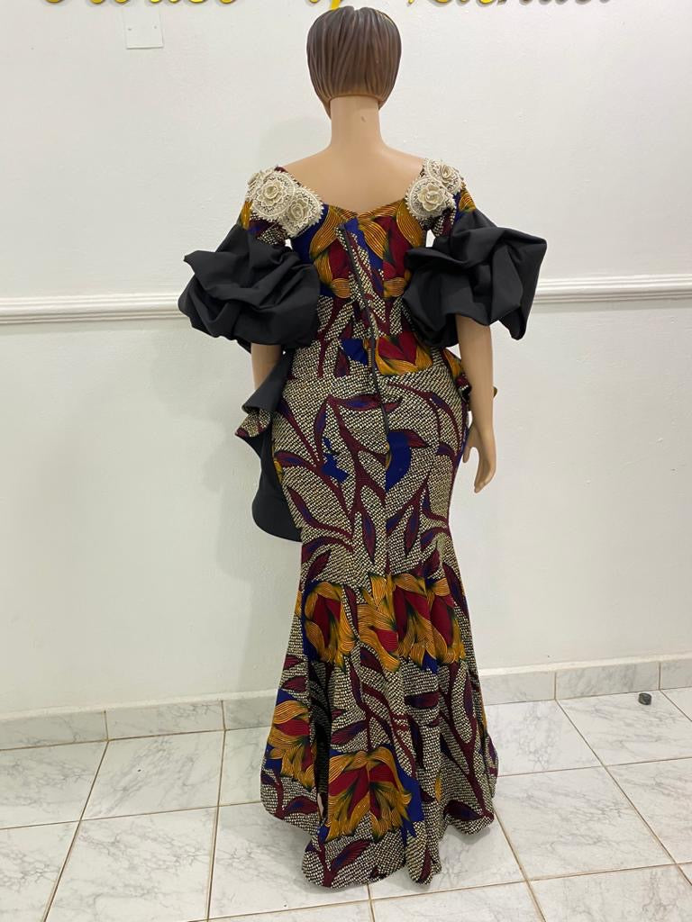 Chic Ankara Gown