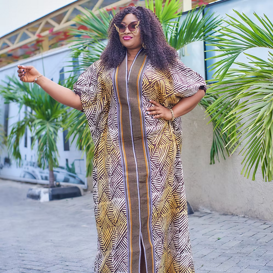 Fatima Adire Asoke Kaftan