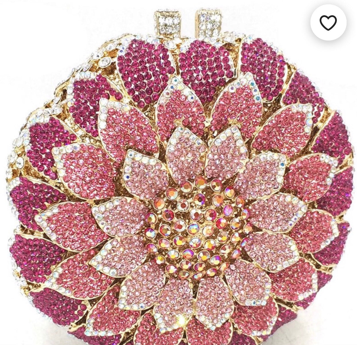 Floral leaves purse