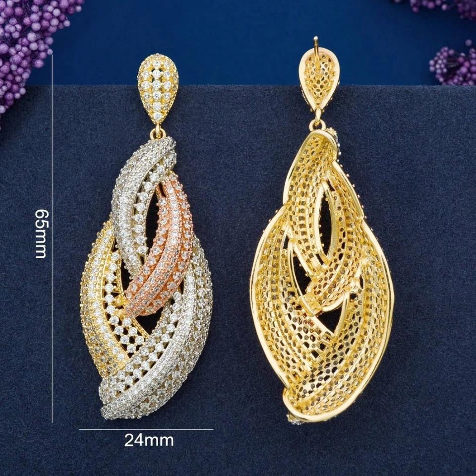 Luxury Big Teardrop Earring