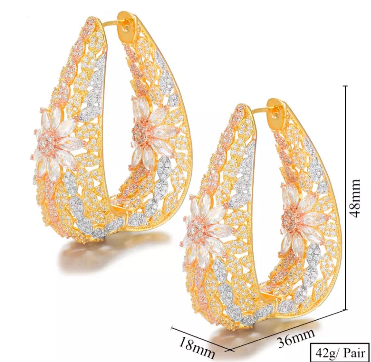 Cecile Pearl Drop Earring