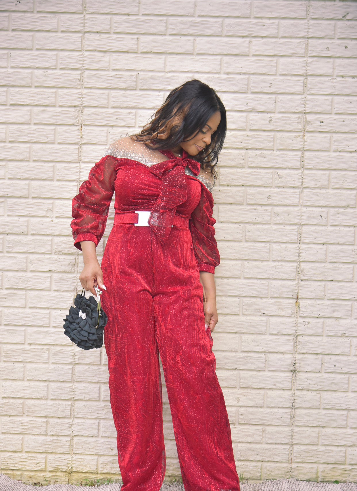 Red Women’s jumpsuit