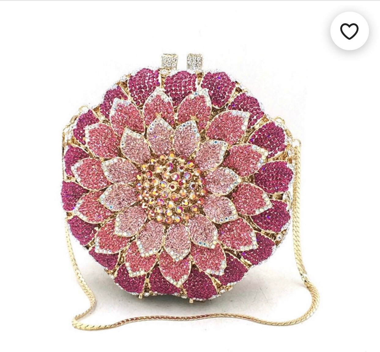 Floral leaves purse