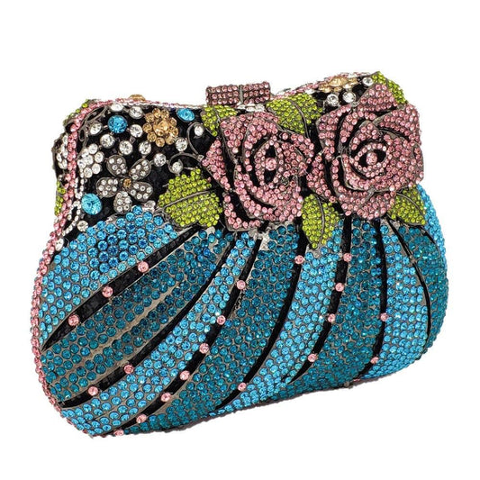 Duo Duo Multiple Color flower purse