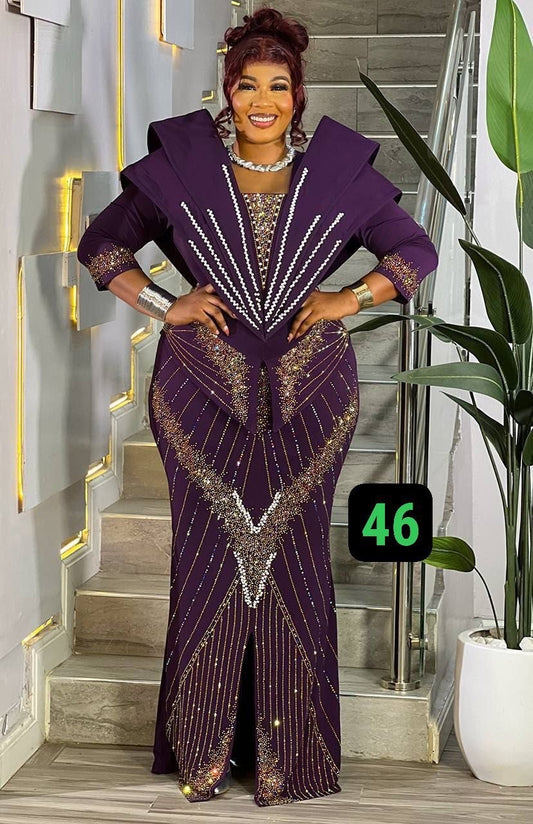 Gorgeous Sequins Maxi  Dress