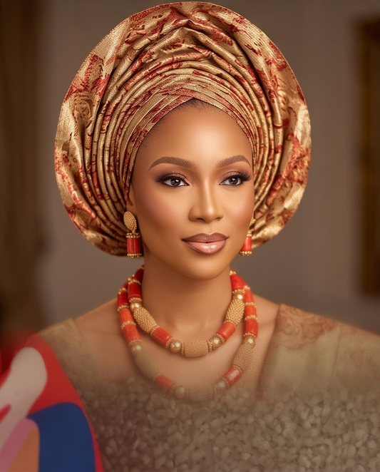 Royal Authentic Coral  Bead Necklace Sets