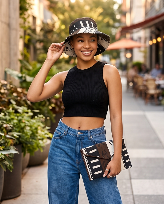 Mod Cap and Purse Sets