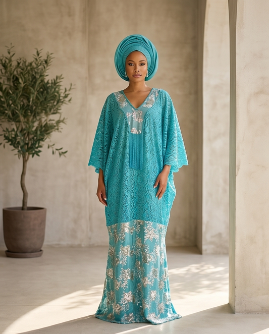 Bella Stylish Kaftan, African Rich Auntie  Ladies Boubou .
