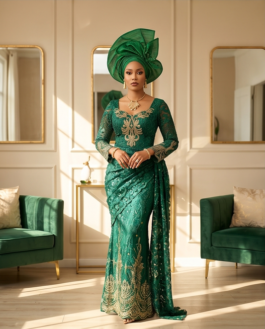 Grace Grace Auto Gele, Ready Made Auto Gele