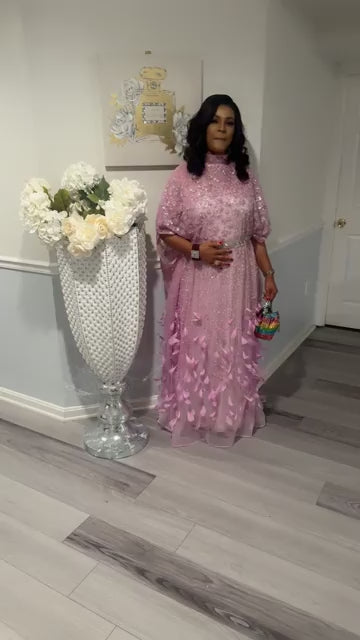 Elegant Kaftan Dress, Party  Kaftan Dress.